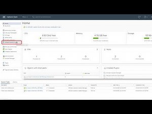 Using Global Inventory Lists in the vSphere Client