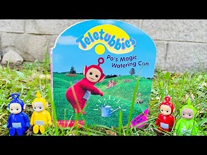 Po’s Magic Watering Can TELETUBBIES Book Reading Aloud Along Story and Toys