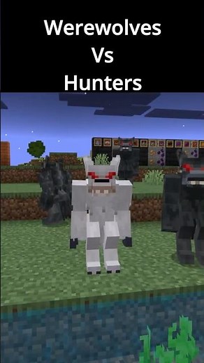 Werewolves Vs Hunters Battle