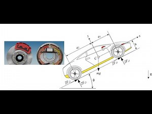 how to calculate maximum brake force, wheel and master cylinder diameter for disc-drum brake شرح