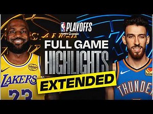 EXTENDED: #4 LAKERS at #1 THUNDER | FULL GAME 1 HIGHLIGHTS | May 5, 2026