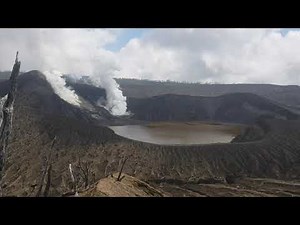 New footage of Monaro Volcano, Ambae Island