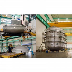 [Hot Item] Large Cryogenic Steel Dewar for Thermonuclear Fusion Applications