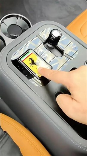The Ferrari Luce has a secret button!