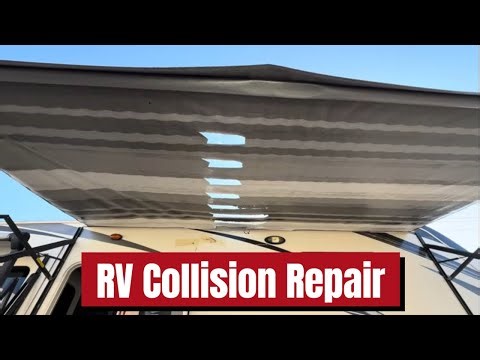 RV Collision Repair | Fifth Wheel Paint, Body & Awning Damage