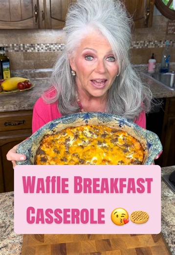 Waffle Breakfast Casserole Recipe
