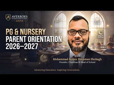PG & Nursery Parent Orientation Program 2026-27
