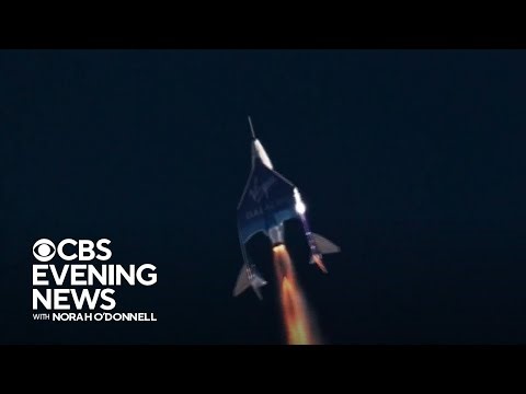 Virgin Galactic makes history with first space tourist flight