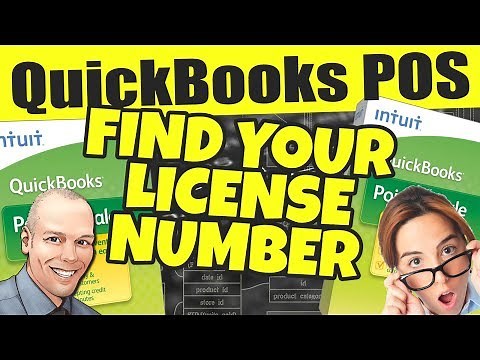 QuickBooks POS: Find My License Number