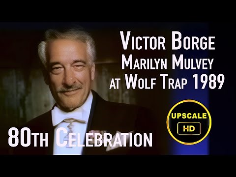 Victor Borge & Marilyn Mulvey & the Opera Recital at Wolf Trap 80th Celebration 1989