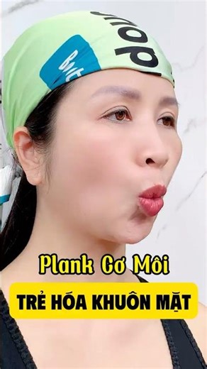 Bài Tập Plank Cơ Môi - Bí Quyết Trẻ Hóa Khuôn Mặt | Tuệ Giang Yoga