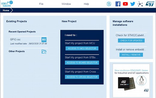 STM32CubeMX入门（定时器定时中断）