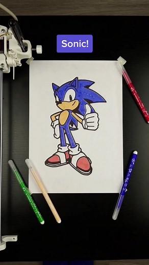 How to Draw Sonic: Robot Art Hub Tutorial