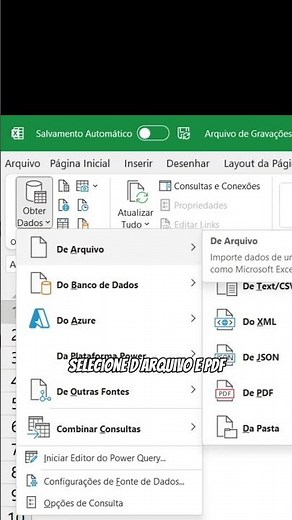 YOU NEED TO SEE THIS: How to AMAZE by TRANSFORMING PDFs into EXCEL! DISCOVER NOW! #excel #tips