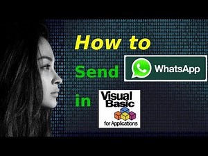 How to send WhatsApp messages in VBA / VB Script [Updated]