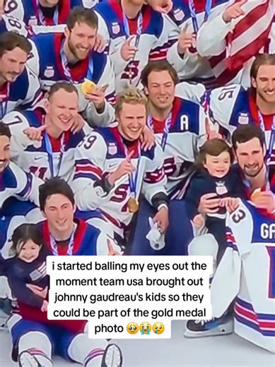 its more than hockey 😢😭🥹 #teamusa #usahockey #johnnygaudreau #jackhughes #winterolympics