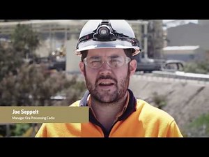 Newcrest's Cadia mine process overview