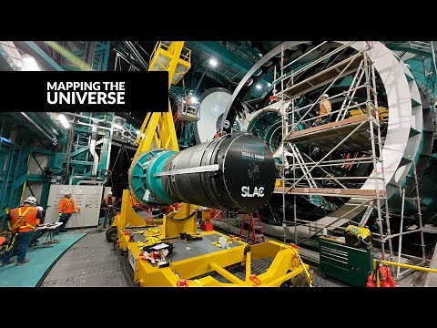 LSST Camera: 8 year time lapse