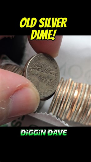 MERCURY SILVER DIME! #coins #coincollecting #oldcoins #valuablecoins #silver | Diggin Dave