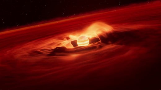 Young rogue planet displays record-breaking 'growth spurt'