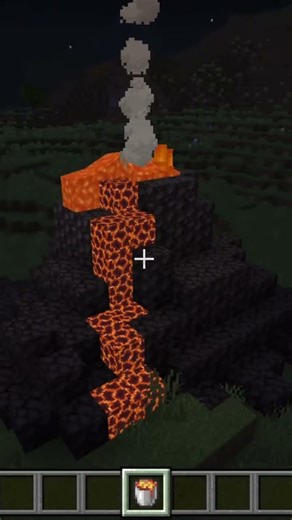 Volcano explosion #minecraft