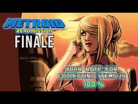 100%, MISSION COMPLETE!!! (Metroid: Zero Mission FINALE)