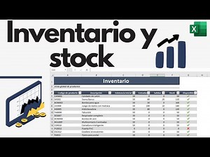 How to make an inventory and stock control with inputs and outputs in Excel