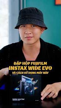 Unboxing the Fujifilm Instax Wide Evo and user guide. #putrdigital #fujifilmvietnam
