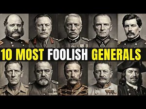 10 Most Foolish and Unlucky Generals in History | Bedtime History Documentary