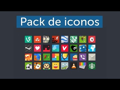 Pack de Iconos para Windows 7/8/10 | Personaliza tus carpetas de Windows