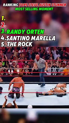 Top 5 Steve Austin Stunner Selling Moments