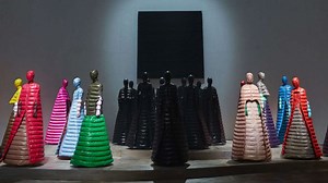 There's a full-length puffer gown from Moncler for your next freezing cold black tie event