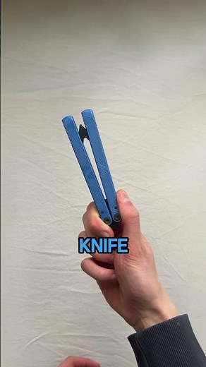 Beginner balisong tutorial! #butterflyknife #balisongtricks #balisongtutorial