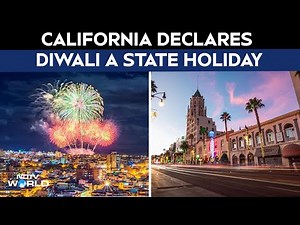 California Diwali Holiday | California Becomes Third US State To Declare Diwali A State Holiday