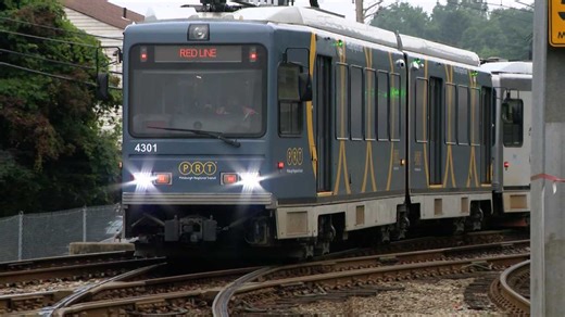 Pittsburgh Regional Transit suspends portion of Red Line service for 2 weeks