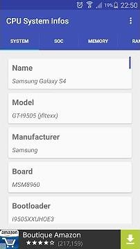 CPU Hardware and System Info for Android