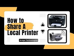 How to Set Up Network Printer Sharing in Windows 11/10/8 - Step by Step Guide | Bridge| 9884861719