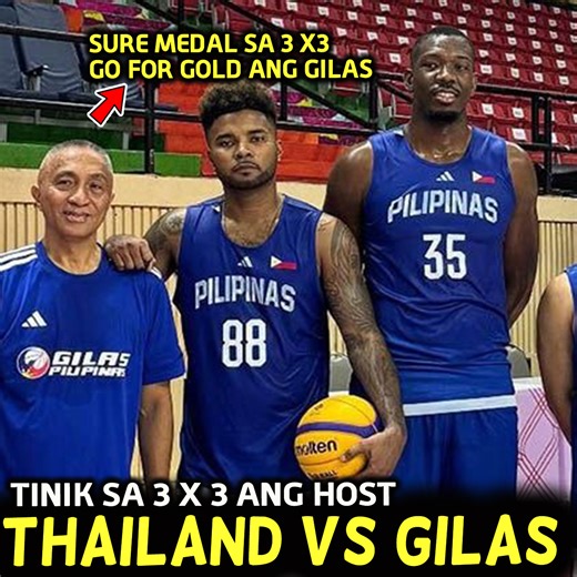 Gilas 3X3 Sure Medal Go For Gold. Wala ang Defending Champions na Cambodia. Mauuwi sa Host Team Thailand VS Gilas. | The Score Hoops