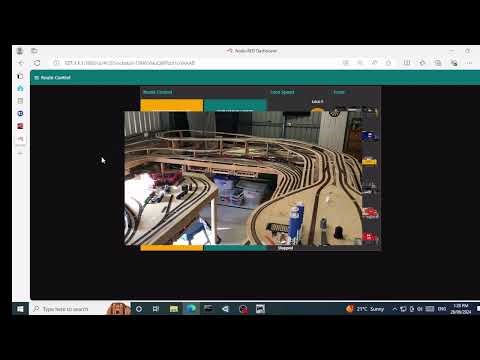 Using Node Red and Home Assistant to run JMRI Model Railway control.