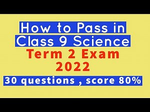 HOW TO PASS IN CLASS 9 SCIENCE | TERM 2 EXAMS CBSE | MOST IMPORTANT QUESTIONS OF CLASS 9 SCIENCE