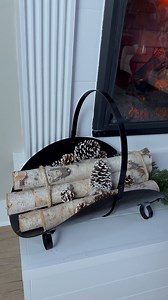 1.9K views · 14 reactions | Keep the cozy vibes going all winter long! ❄️ Products used: Stops Rust Custom Spray 5-in-1 in Semi-Gloss Black and Stops Rust Rusty Metal Primer #ROCreates #Spraypaint #WinterCozyVibes #FirewoodStorage #RusticCharm #FunctionalDecor #WarmAndInviting #homedecor #transformation #upcycling #firewoodrack | Rust-Oleum | Facebook