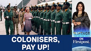 1.3K views · 37 reactions | #VantageOnFirstpost: Barbados Seeks $4.9 Trillion in Slavery Reparations | Vantage with Palki Sharma The prime minister of Barbados has sought $4.9 trillion in reparations from European countries for the transatlantic slave trade. The PM, who visited London, held talks on reparations with foreign secretary David Cameron. Palki Sharma tells you why former colonial powers should be paying up for their crimes. | Firstpost | Facebook