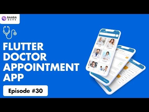 🔴 Live: Flutter MediApp | Flutter Doctor Appointment Booking App | Episode 30