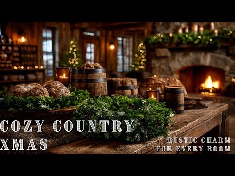 Country Christmas Decor Ideas for a Cozy Home | Rustic Holiday Inspiration You’ll Love