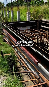 CHB vs RC Wall #architecture #engineering #construction | 100Architecture