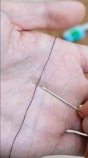 Thread a Needle in Seconds with This Genius Hack