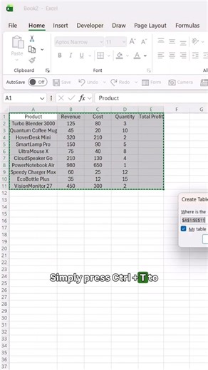 Excel formulas break when the structure is wrong. Structured tables fix that.