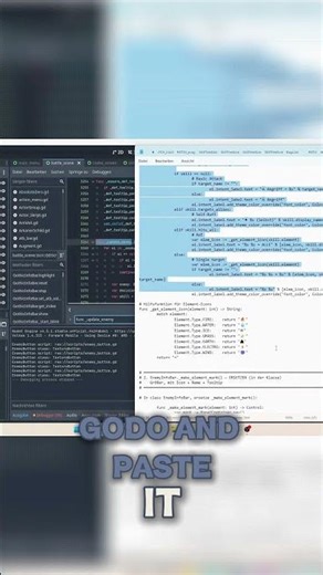 AI fixed my UI and I didn't write a single line of code #godot #gamedev #shorts