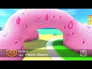 Mario Kart 8 Deluxe CT - GCN Peach Beach