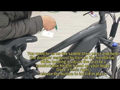 GUIDE--how to use the dropper seatpost